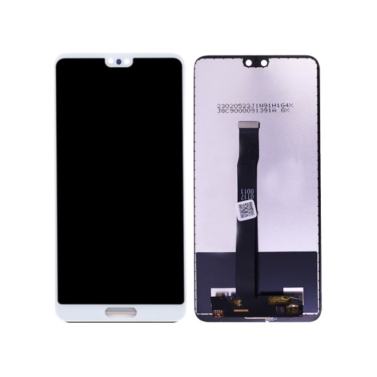 Touch+Display sem Fingerprint Huawei P20 Branco Touch+Display sem Fingerprint Huawei P20 Branco